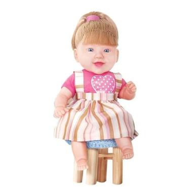 Imagem de Boneca Que Fala Frases Bebê Brinquedo Menina Cotiplás 2255 - Cotiplas