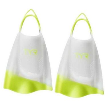 Imagem de Nadadeira Pé de Pato para Natação Hydroblade TYR, Amarelo, 36/38