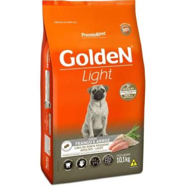 Imagem de Alimento Golden Adultos Light Mini Bits 10,1Kg Ração - PremieRpet