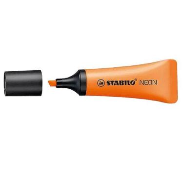 Imagem de Marca texto neon Stabilo, Laranja