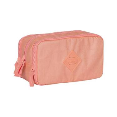Imagem de Estojo Especial 3 Compartimentos Metálica Rosa - 07572408 - Sestini