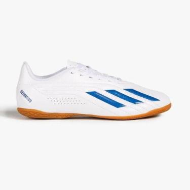 Imagem de Chuteira Indoor Infantil Adidas Deportivo Ii Branca, Ftwwht, Broyal, B