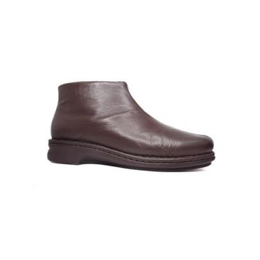 Imagem de Bota Opananken De Couro Anatomica Feminina 62919 Cafe, 37, Cafe