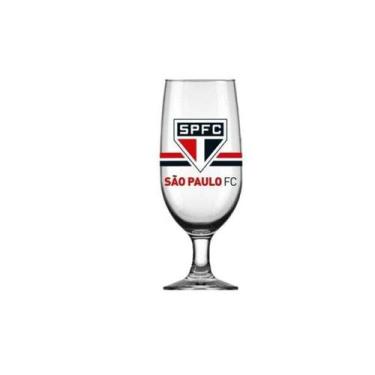 Imagem de Taça Cerveja Allmix Flripa 300 Ml São Paulo - Transparente