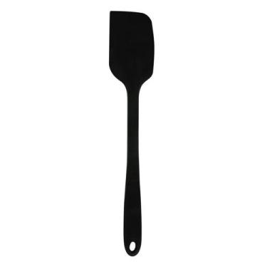 Imagem de Espátula Pão Duro Silicone Preta 27Cm - Bono
