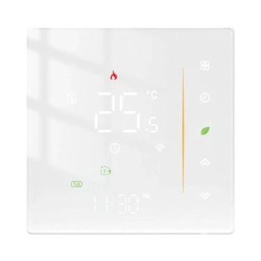 Imagem de Termostato Sem Fio WiFi, Controlador Inteligente De Temperatura Para A