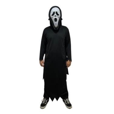 Imagem de Fantasia do Pânico Morte Adulto com Máscara Halloween - Festalinda, G