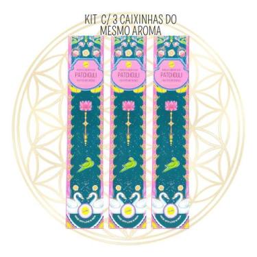 Imagem de KIT Com 3 Incensos de Massala SreeVani Indian Heritage Varetas, 3 X Pa