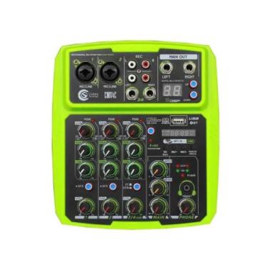 Imagem de Mesa de Som Custom Sound CMX 4C Bt Usb Interface GR Bivolt