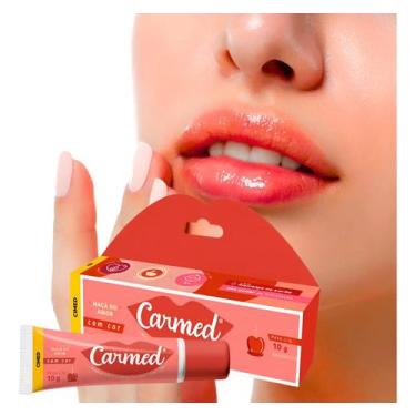 Imagem de Hidratante Labial Carmed Maçã Do Amor Com Cor - 10g - Cimed Carmed