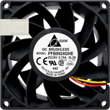 Imagem de PFB0924GHE Delta 24V 0.76A 18.24W 3 Fios 3P 92X92X38MM B2