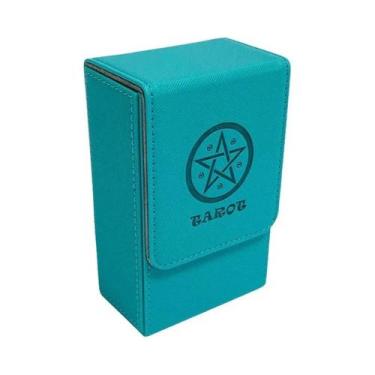 Imagem de Caixa De Armazenamento De Cartas Portátil Minimalista À Prova d'Água E