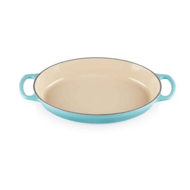 Imagem de Assadeira Oval Signature 32 cm Azul Caribe Le Creuset