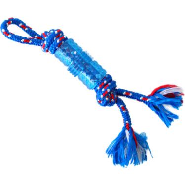 Imagem de Brinquedo Odontopet Dental Tubo com Corda para Cães - Tam. P