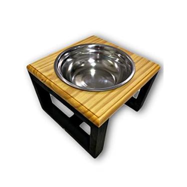 Imagem de Comedouro Elevado Unitário Para Cães e Gatos - Tamanho M