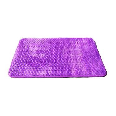 Imagem de Tapete Antiderrapante Capacho Banheiro 45X75 Violeta Bathlux