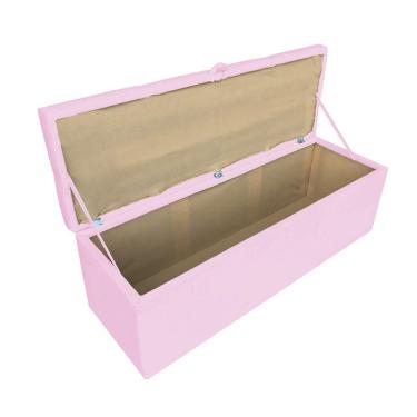 Imagem de Calçadeira Nina 160 Cm Suede -rosa Bebê