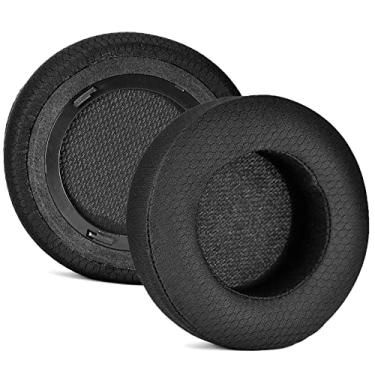 Imagem de Upgrade Virtuoso XT Thicker Earpads - Almofada compatível com fone de ouvido Corsair Virtuoso RGB Wireless SE Gaming, almofada de ouvido respirável, espuma de cancelamento de ruído