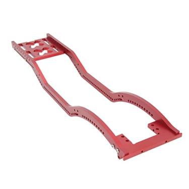 Imagem de Chassi de carro RC, kit de estrutura de carro RC resistente à corrosão com parafusos de montagem para carro de esteira RC 1/10