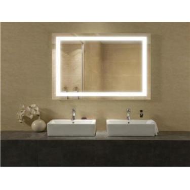 Imagem de Espelho Retangular Com Iluminação De Led - 90cm X 60cm - Artes Veneza
