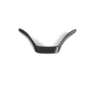 Imagem de FINMOKAL Apto Para Lexus Es350 300H 2018-2020 Abs Fibra De Carbono Decoração Do Volante Guarnição Da Tampa Preto, Fibra De Carbono