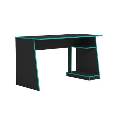 Imagem de Mesa Gamer Tank Preto e Azul Zaile emobilia