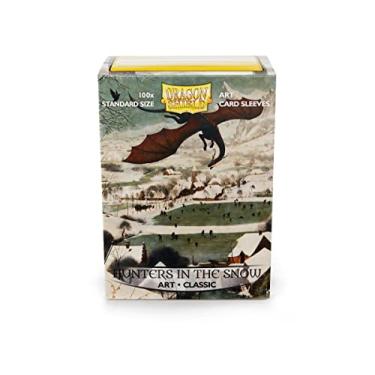 Imagem de Arcane Tinman Dragon Shield: Limited Edition Art: Hunters in The Snow - Box of 100 Sleeves, Standard AT-12015, Art: Hunters in The Snow