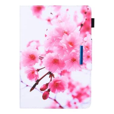 Imagem de CUTTIZ Capa de tablet colorida universal elegante compatível com capa flip de 7 polegadas 8 polegadas 10 polegadas capa inserível cartão multifuncional suporte capa de couro (P877 em geral)