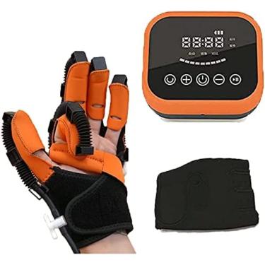 Imagem de Dispositivo De Treinamento De Reabilitação De Dedos, Luvas Auxiliares De Tala De Mão, Correção De Flexão De Dedo Para Pacientes Com Hemiplegia De Acidente Vascular Cerebral, Minimizar A Espasticid