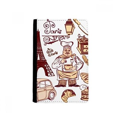 Imagem de Porta-passaporte da Torre Eiffel da França para panelas de comida, porta-cartões, Multicolor