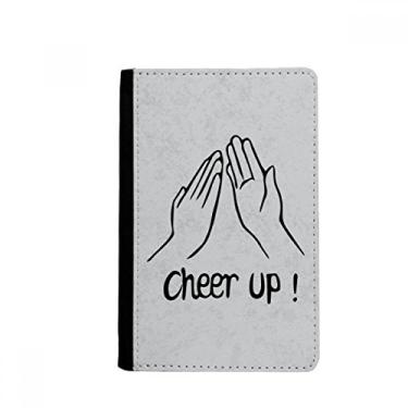 Imagem de Carteira preta personalizada com palmas para passaporte Notecase Burse, Multicolor