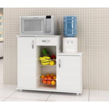 Imagem de Balcão/Fruteira 2 Portas 1 Gaveta Diva New Notável Móveis