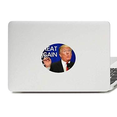 Imagem de Adesivo de notebook com emblema de vinil com imagem ridícula American Great Interessante