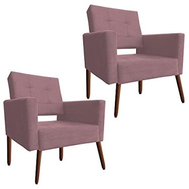 Imagem de Kit Poltronas Vanessa Rosa