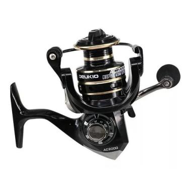 Imagem de Molinete De Pesca Deukio Ac7000 3+1 Rolamentos Drag 8 Kg