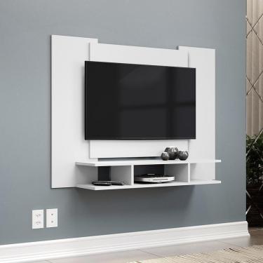 Imagem de Painel Tv Ej Sala 48 Polegadas Branco Branco