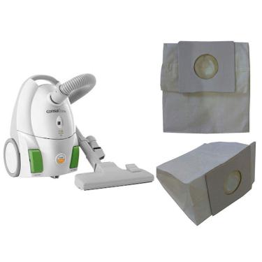 Imagem de Saco Descartável Aspirador De Pó Consul Leve Fit Facilite Com 3 Unidades