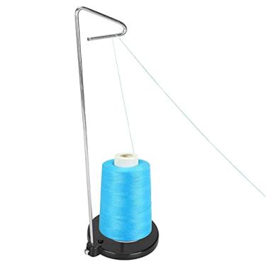 Imagem de Deror Suporte universal de linha única com carretel de cone com base de plástico para máquina de costura e bordado