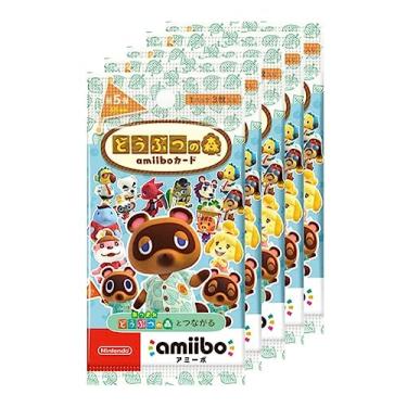 Imagem de Animal Crossing Doubutsu No Mori Amiibo Card Vol.5 Karten (5er Set)