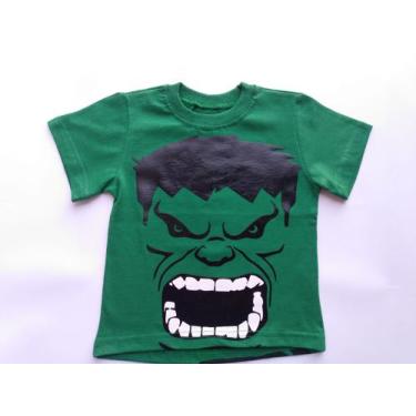 Imagem de Camiseta Infantil Manga Curta Hulk - Saga Heróis