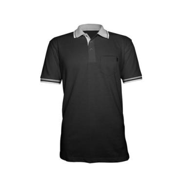 Imagem de Camiseta Polo Masculina Bolso Algodão Plus Size G A G9 Pbp2 - Wb Moda