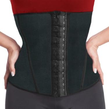 Imagem de Cinta Esbelt Modeladora Waist Trainer Emborrachada 1062 PT-Preto 2EG