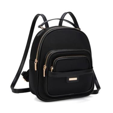 Imagem de Mochila de Tecido Oxford para Mulheres Bolsa de Ombro Bolsa de Viagem Bolsa Feminina (A)