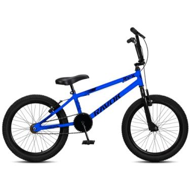 Imagem de Bicicleta Bmx Aro 20 Ravok Rv-x Aro Aero Freio V-brake Cross Freestyle (Azul Escuro)