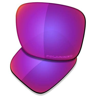 Imagem de SAUCER Lentes de substituição premium para óculos de sol Oakley Holbrook XL OO9417 High Defense – Sol da meia-noite polarizado