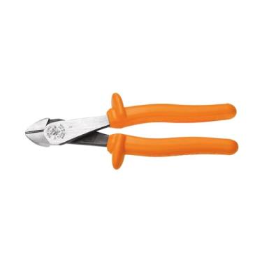 Imagem de Klein Tools Alicate isolado, corte diagonal resistente, 20 cm D2000-28-INS, laranja