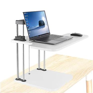 Imagem de Suporte de laptop ajustável em altura, monitor de computador ergonômico universal e suporte de mesa de mesa para laptop (cor: A, tamanho: 50 cm) (B 60 cm)