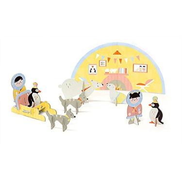 Imagem de Kroom Quebra-Cabeça 3D Na Maletinha Iglu Colorido