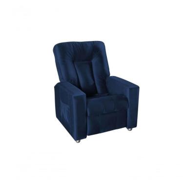 Imagem de Poltrona Do Papai Reclinável Pallas Mx5 - Azul Marinho