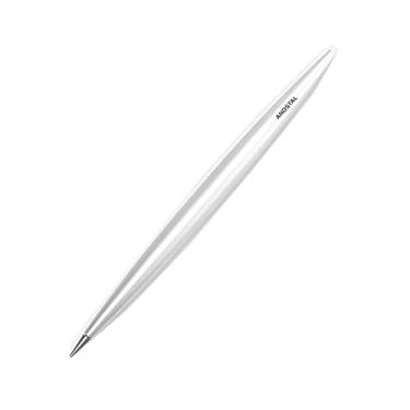 Imagem de Everlasting Caneta mágica de metal sem tinta – Caneta criativa permanente reutilizável infinitamente para presente escolar e escritório em casa (prata)